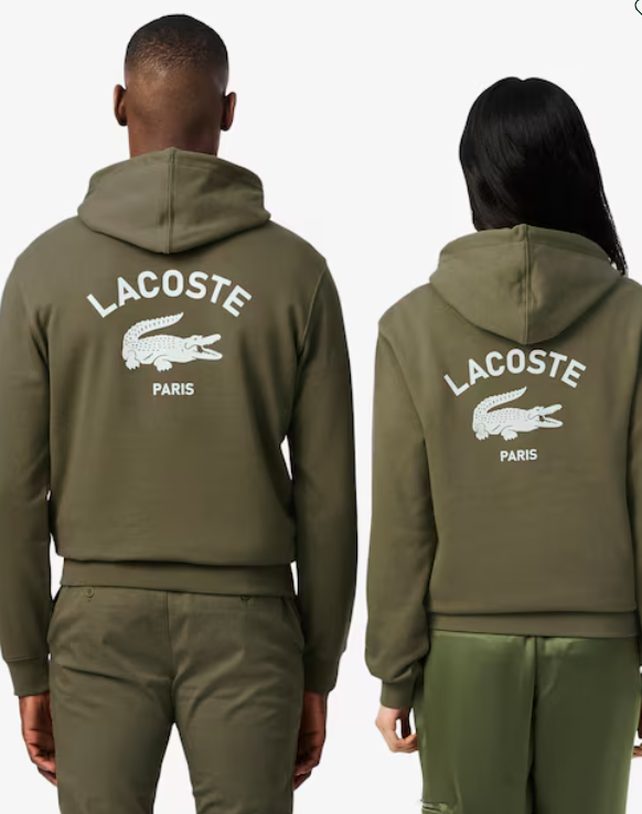 SUDADERA PARIS CAPUCHA - LACOSTE