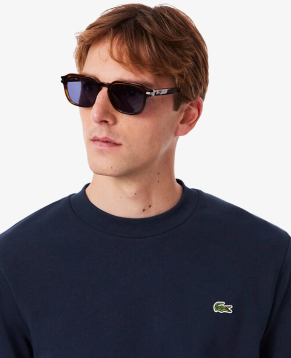 SUDADERA LISA - LACOSTE