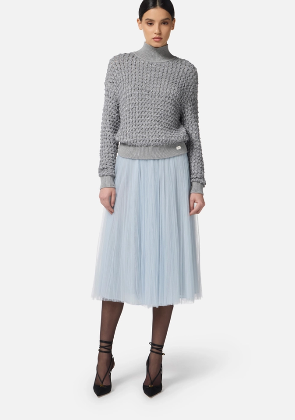 FALDA PLISADA TUL - ELISABETTA FRANCHI