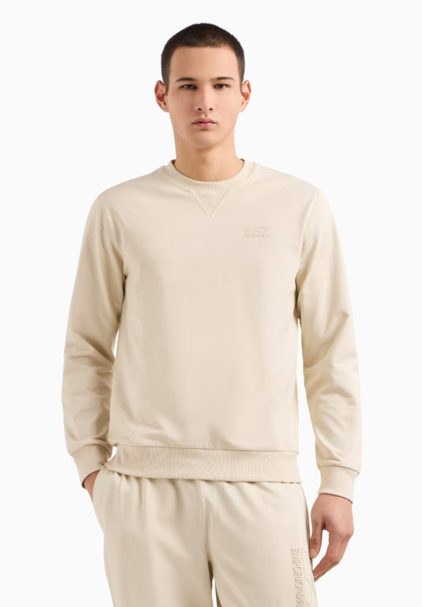 SUDADERA FINA LOGO ESPALDA - EA7