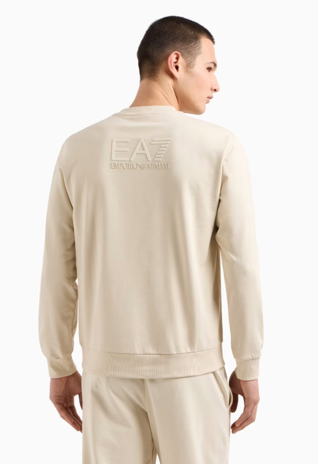 SUDADERA FINA LOGO ESPALDA - EA7