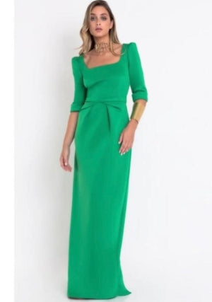Vestido Largo Verde - Matilde Cano
