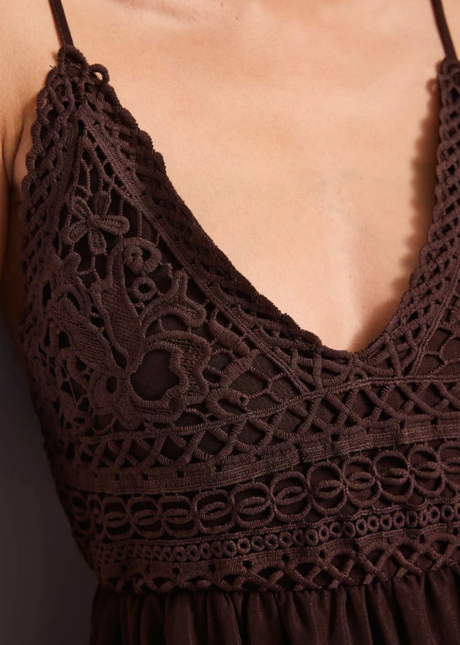 VESTIDO CORTO VOLANTES - DENNY ROSE