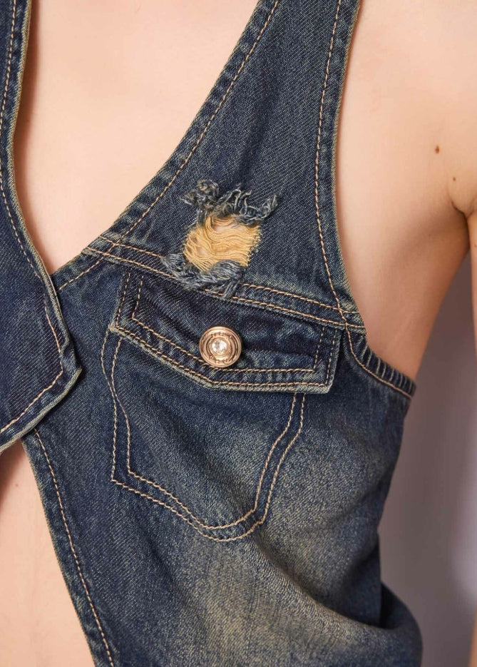CHALECO DENIM - DENNY ROSE