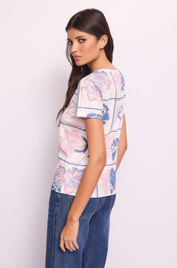 CAMISETA ESTAMPADO FLORAL - DENNY ROSE
