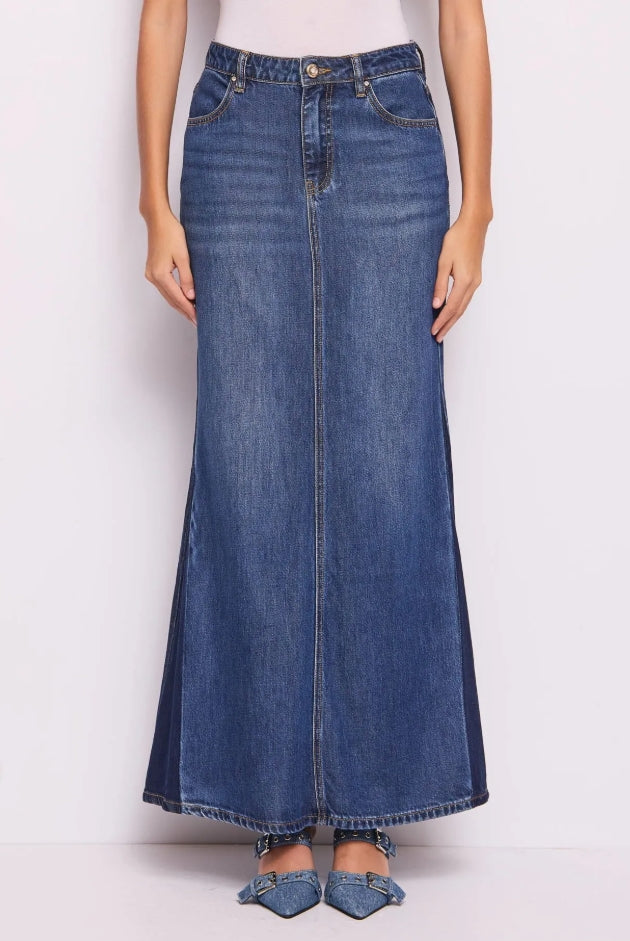 FALDA LARGA DENIM - DENNY ROSE