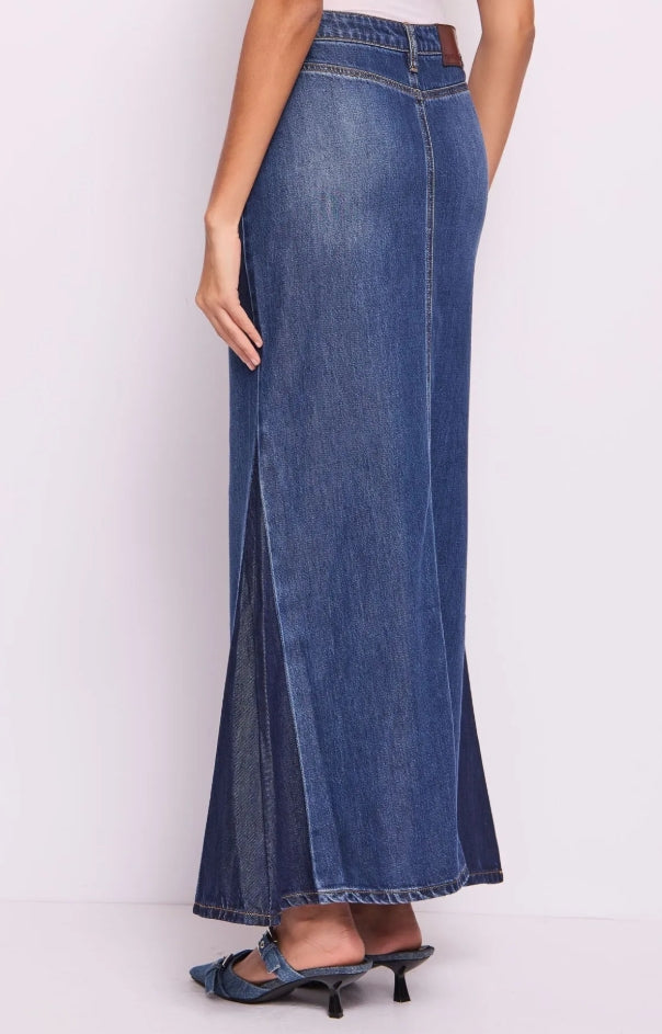 FALDA LARGA DENIM - DENNY ROSE