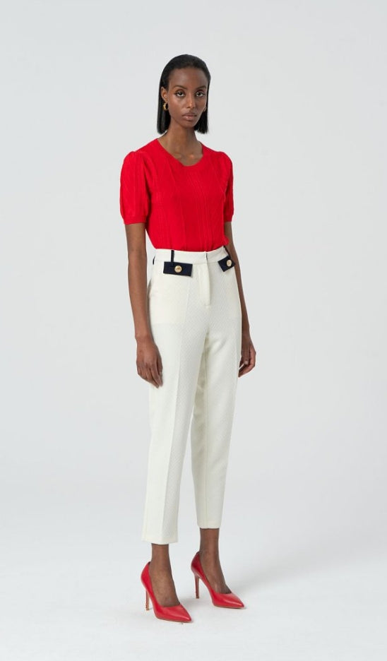 PANTALÓN CHINO CHANEL - FRACOMINA