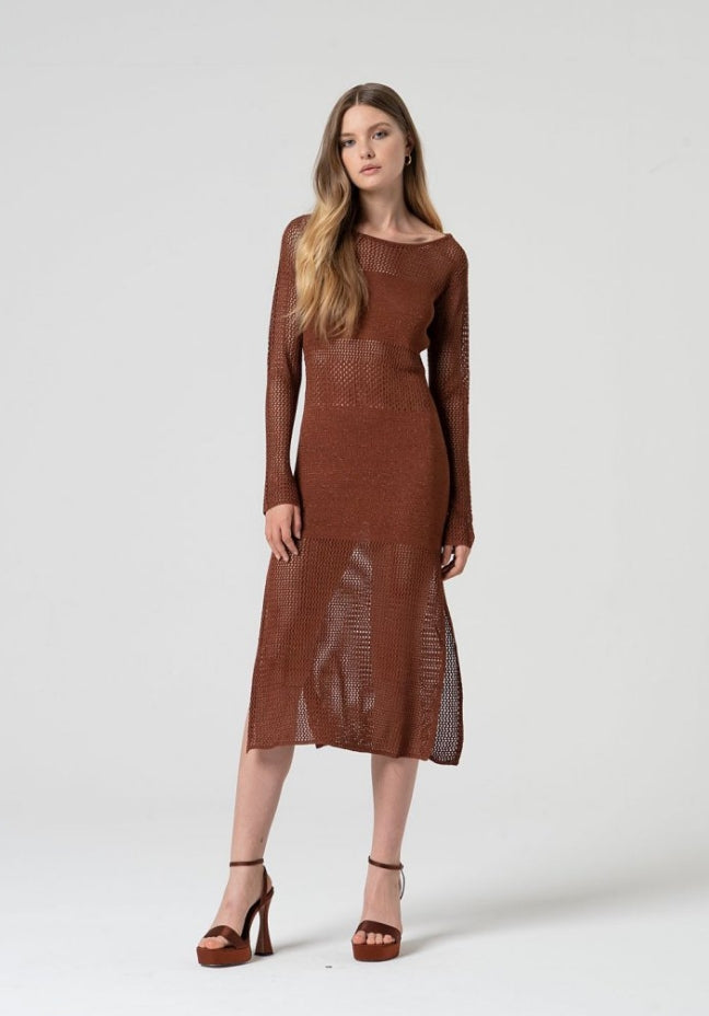 VESTIDO CROCHET - FRACOMINA