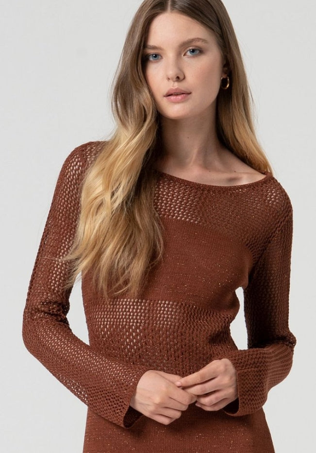 VESTIDO CROCHET - FRACOMINA