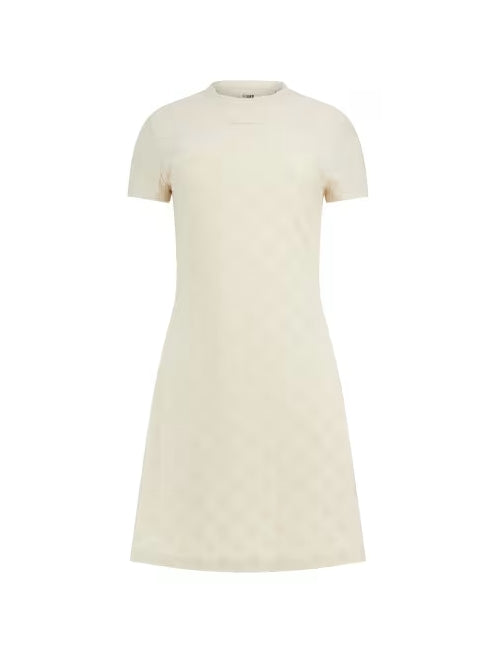 VESTIDO CORTO LOGO AL TONO - GUESS