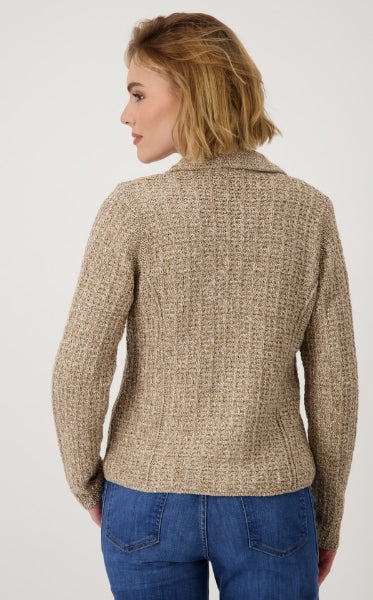 CHAQUETA PUNTO CAMEL - MONARI