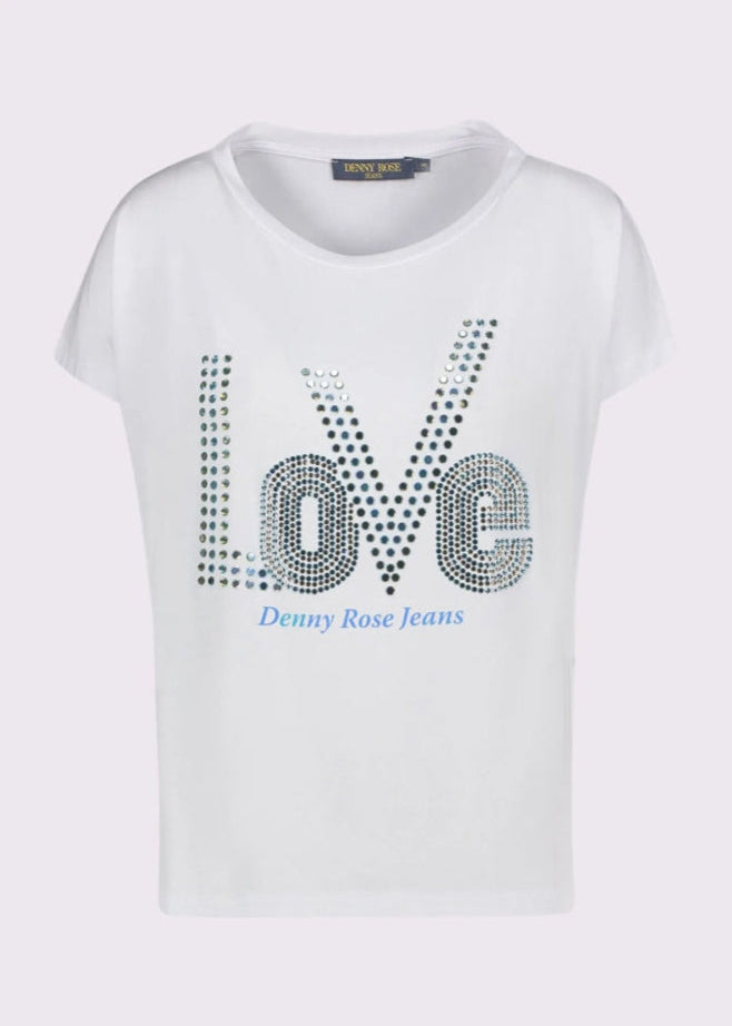 CAMISETA STRASS RELAX - DENNY ROSE