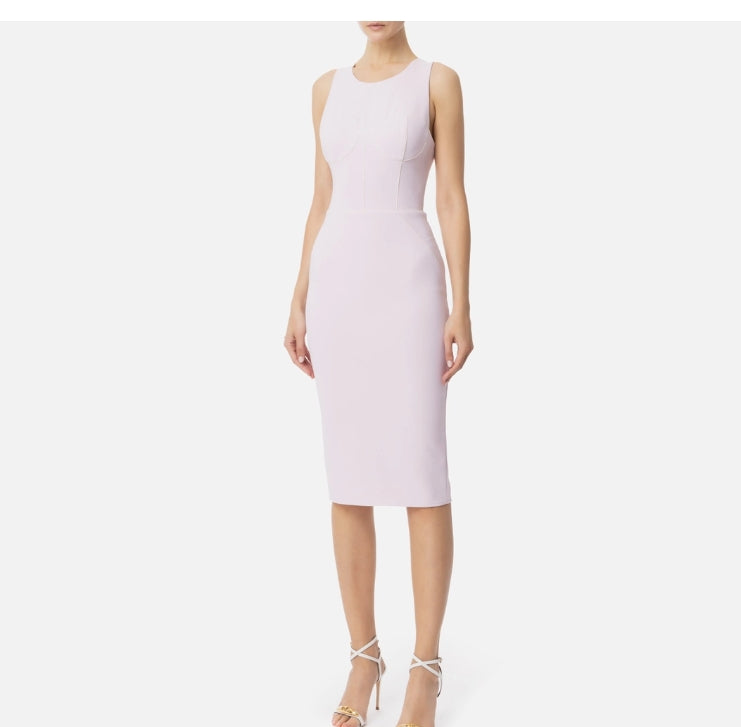 VESTIDO TUBO DE CREPÉ - ELISABETTA FRANCHI