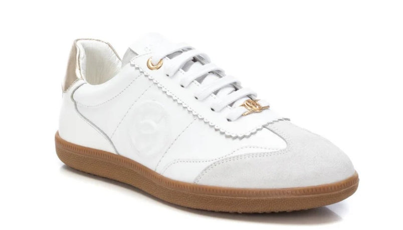 ZAPATILLA TALON DORADO - CARMELA