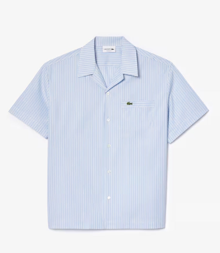 CAMISA MANGA CORTA RAYAS - LACOSTE