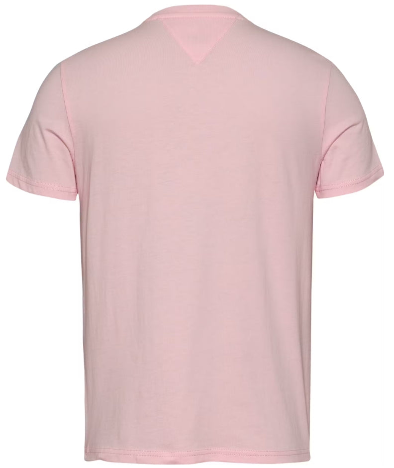 CAMISETA LISA LOGO ROSA - TOMMY HILFIGER