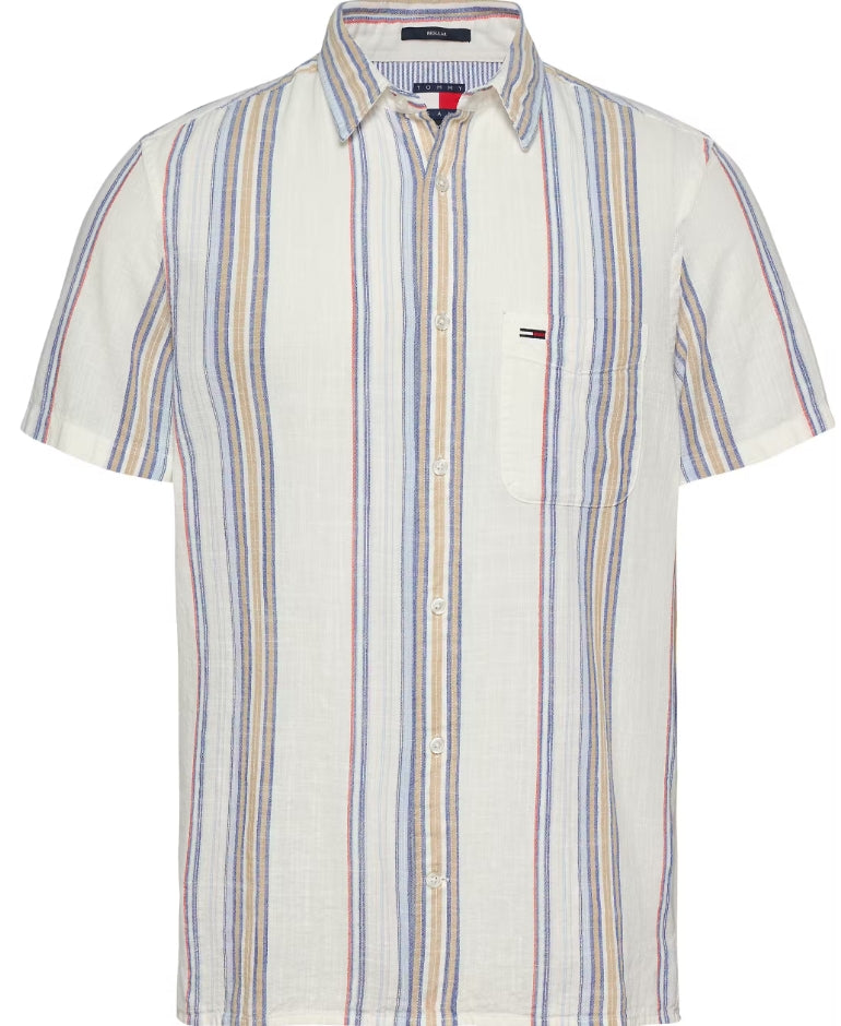 CAMISA LINO RAYAS - TOMMY HILFIGER