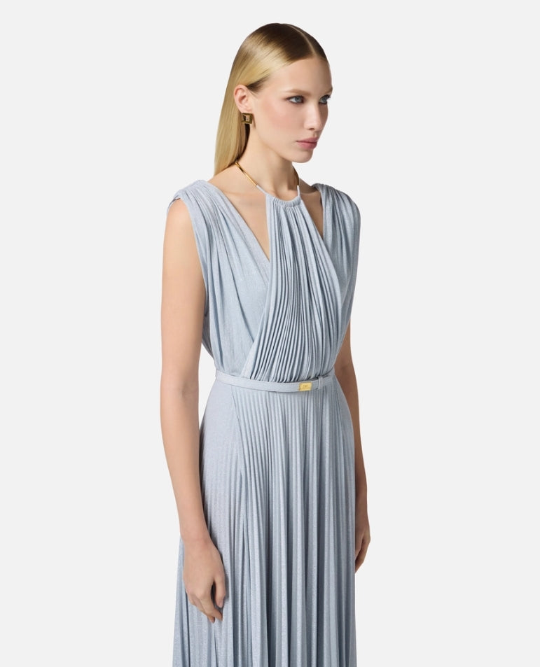VESTIDO LÚREX TIRANTES - ELISABETTA FRANCHI