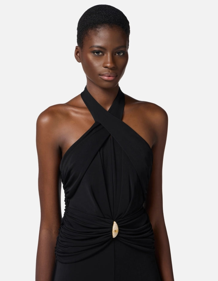 VESTIDO BROCHE CINTURA - ELISABETTA FRANCHI