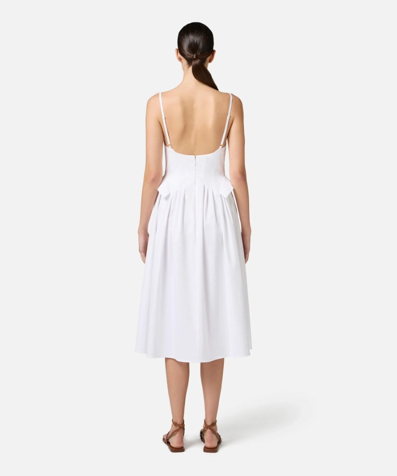 VESTIDO TIRANTES MIDI - ELISABETTA FRANCHI