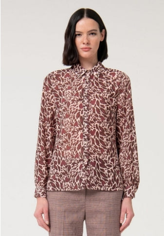 BLUSA ESTAMPADA CORAZONES - FRACOMINA
