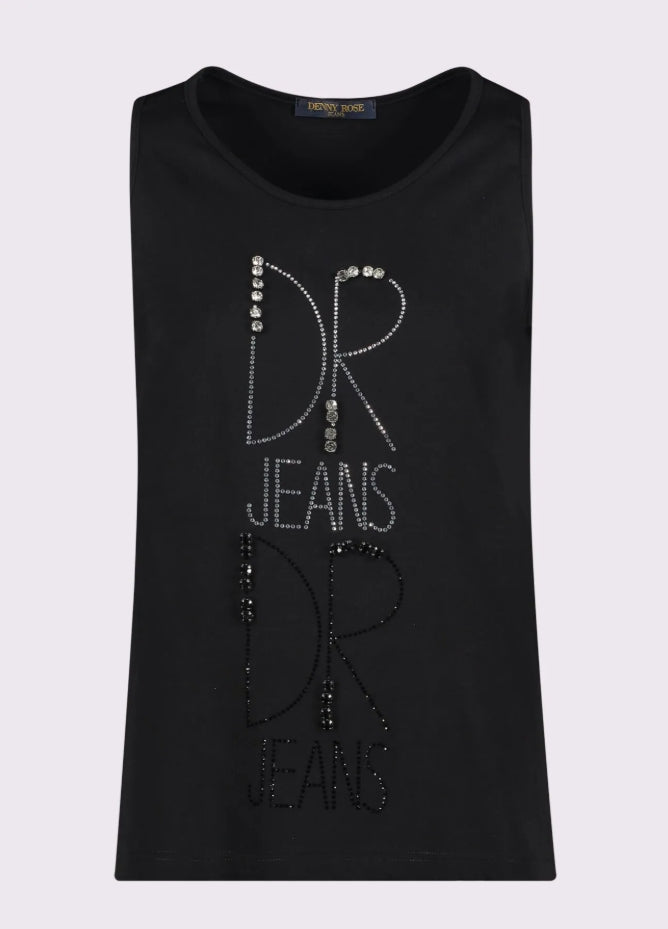 CAMISETA TIRANTES STRASS - DENNY ROSE