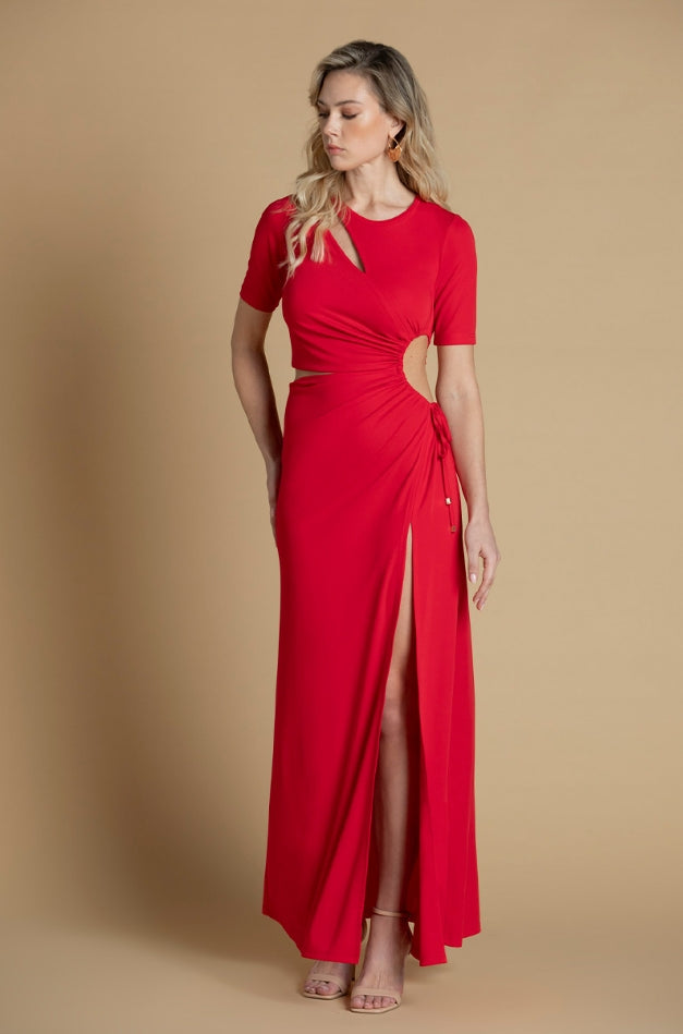 VESTIDO APERTURA LATERAL - SAHOCO