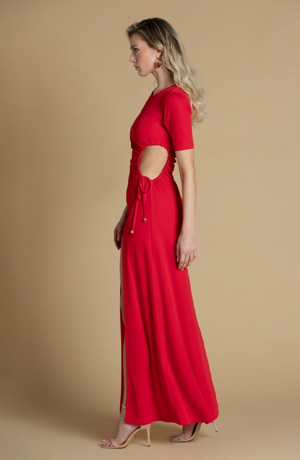 VESTIDO APERTURA LATERAL - SAHOCO