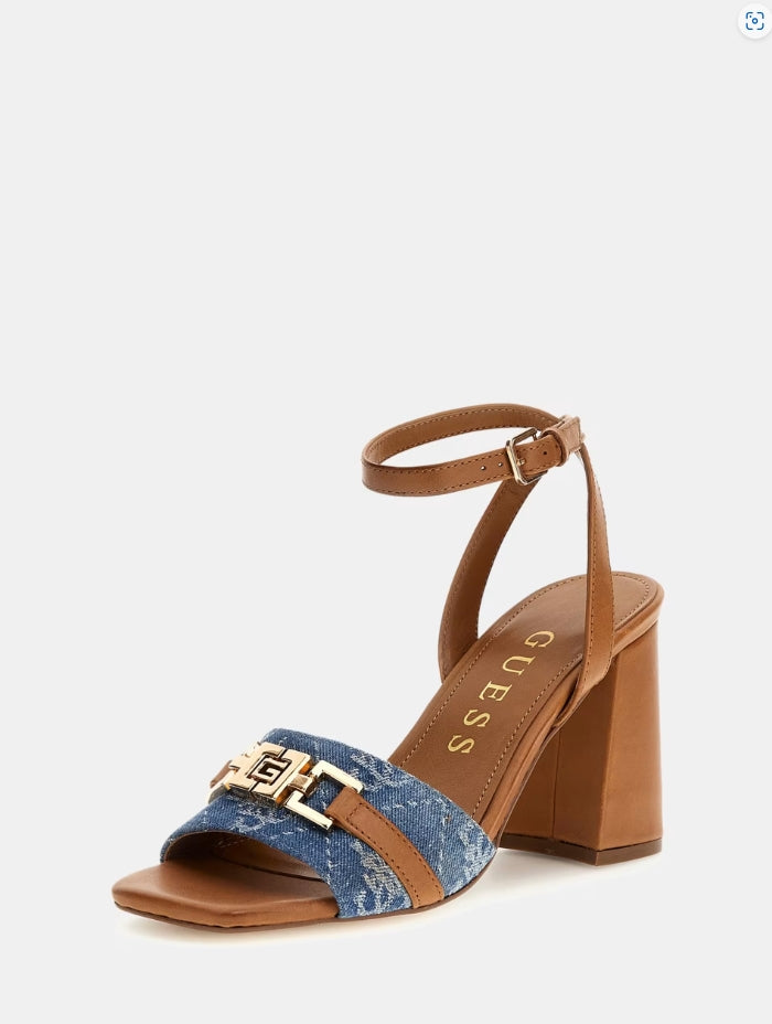 SANDALIA TACÓN CUADRADO PULSERA - GUESS