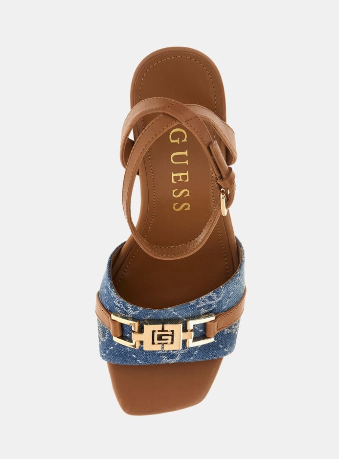 SANDALIA TACÓN CUADRADO PULSERA - GUESS