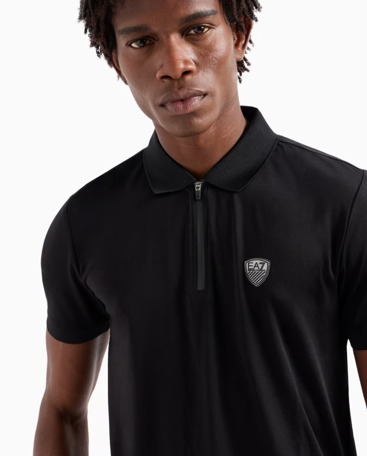 POLO CREMALLERA CUELLO - EA7