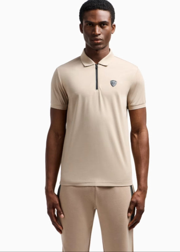 POLO CREMALLERA CUELLO - EA7