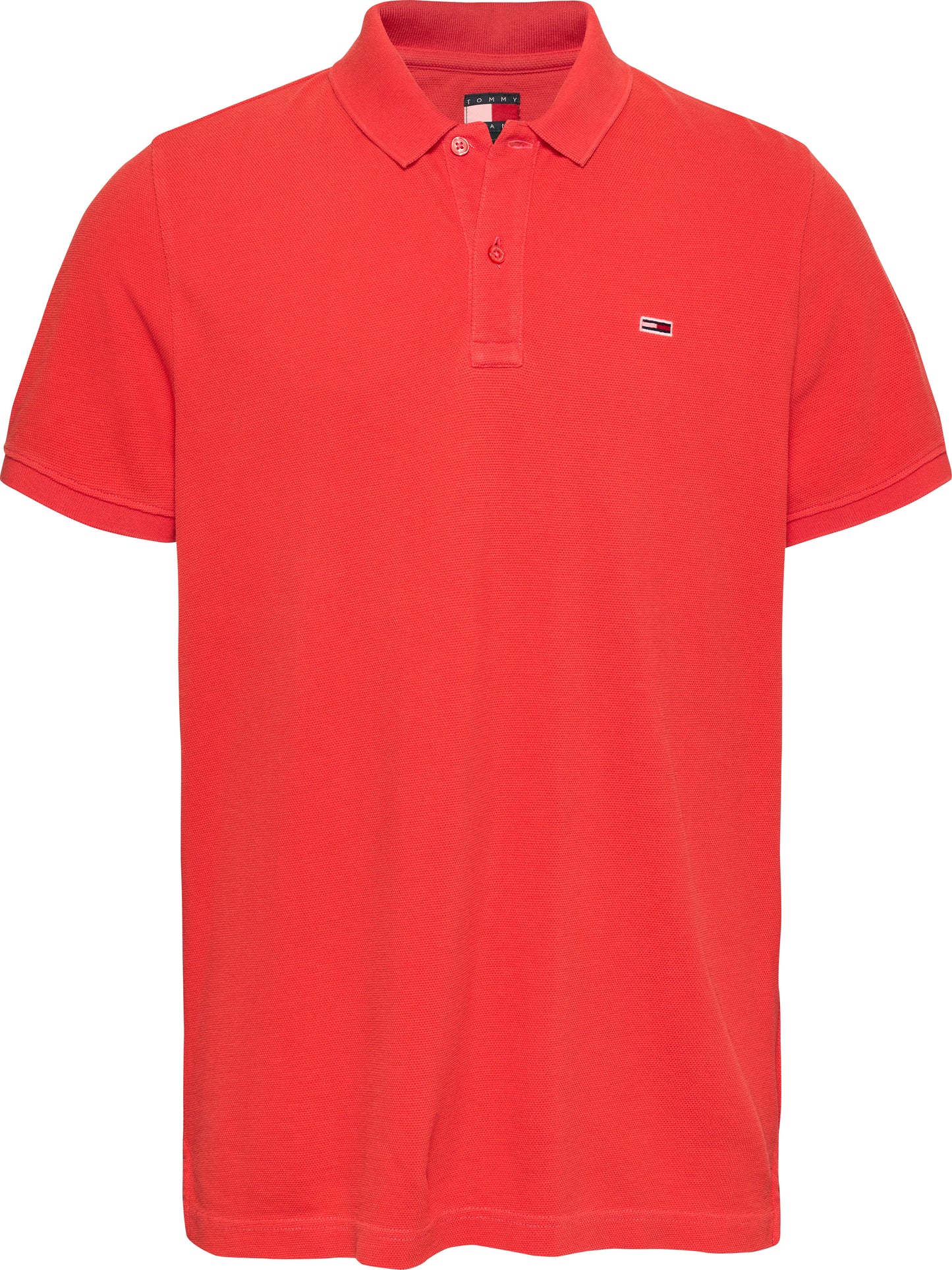 POLO LISO LOGO PEQUEÑO - TOMMY JEANS