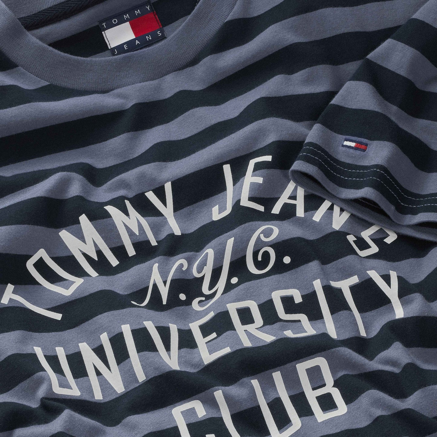 CAMISETA RAYAS UNIVERSITY - TOMMY JEANS