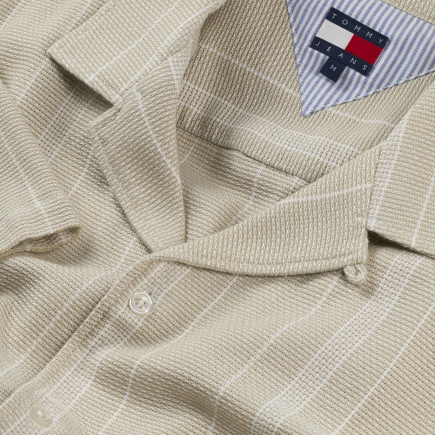 CAMISA MANGA CORTA TEJIDO - TOMMY JEANS