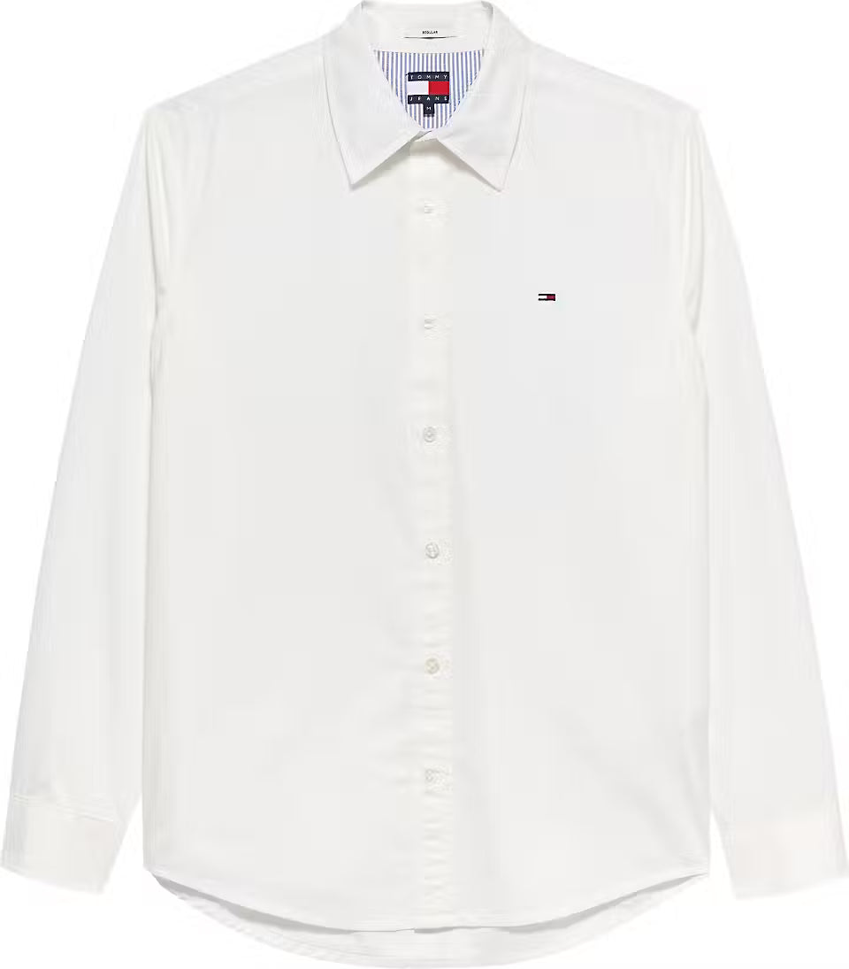 CAMISA REGULAR POPLIN - TOMMY JEANS