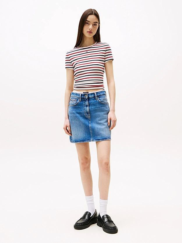 CAMISETA RAYAS MANGA CORTA - TOMMY HILFIGER