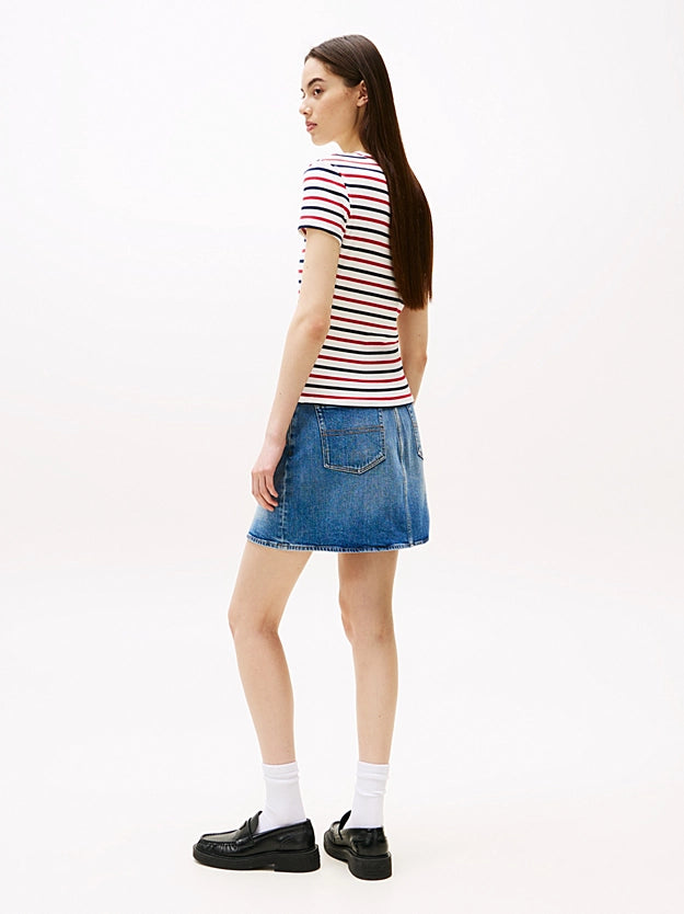 CAMISETA RAYAS MANGA CORTA - TOMMY HILFIGER