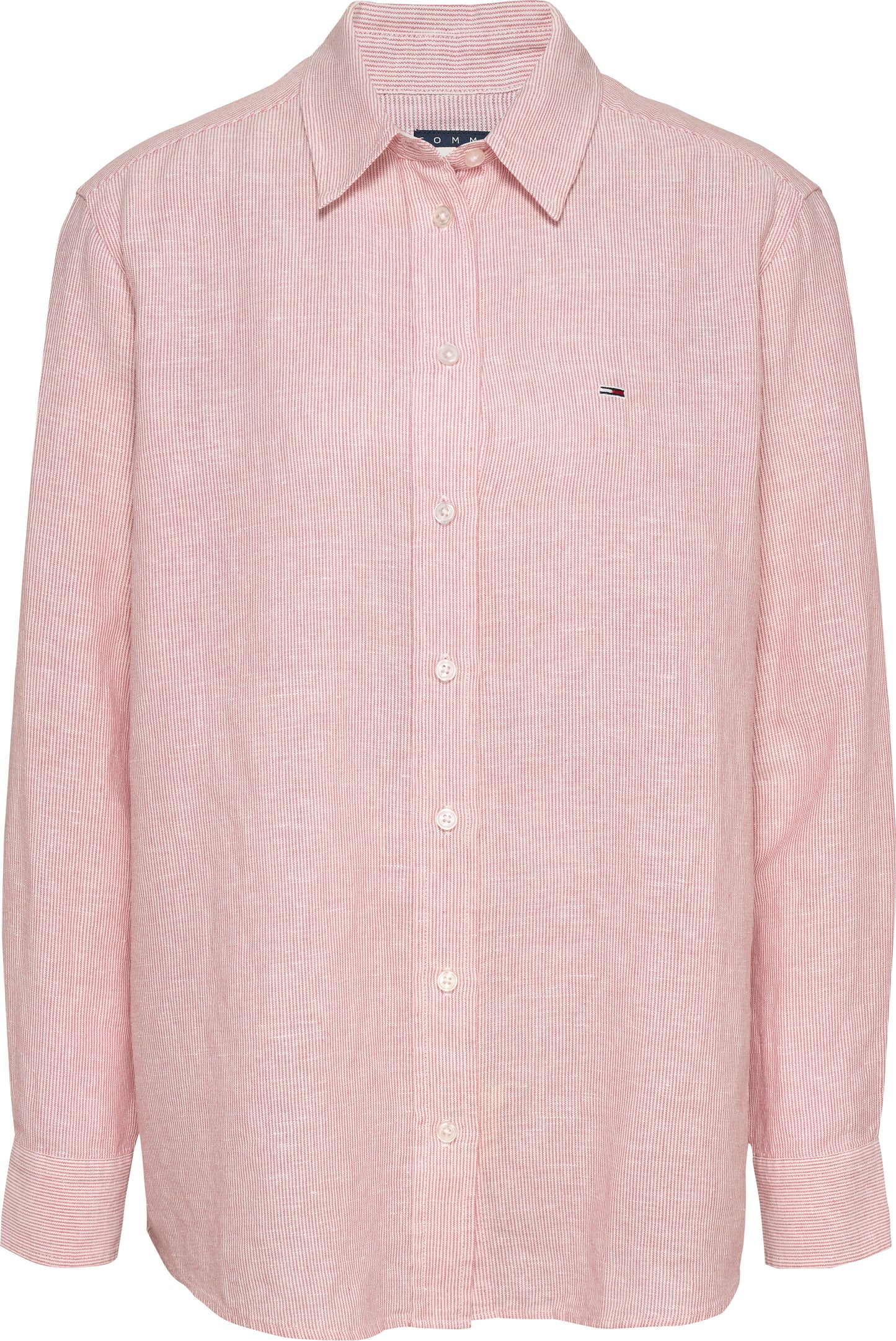 CAMISA LARGA LINO RAYAS - TOMMY HILFIGER
