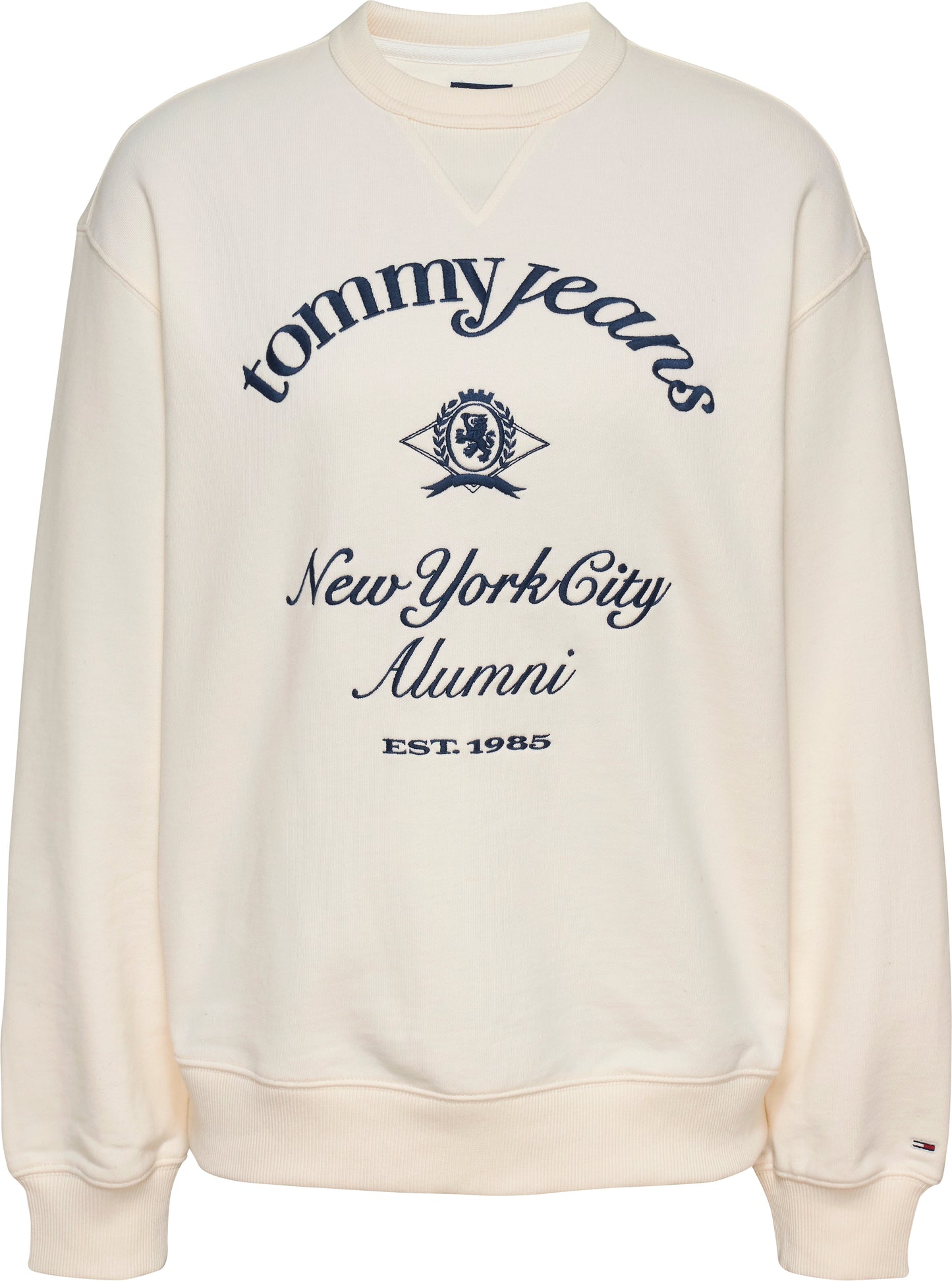 SUDADERA LOGO CREMA - TOMMY JEANS