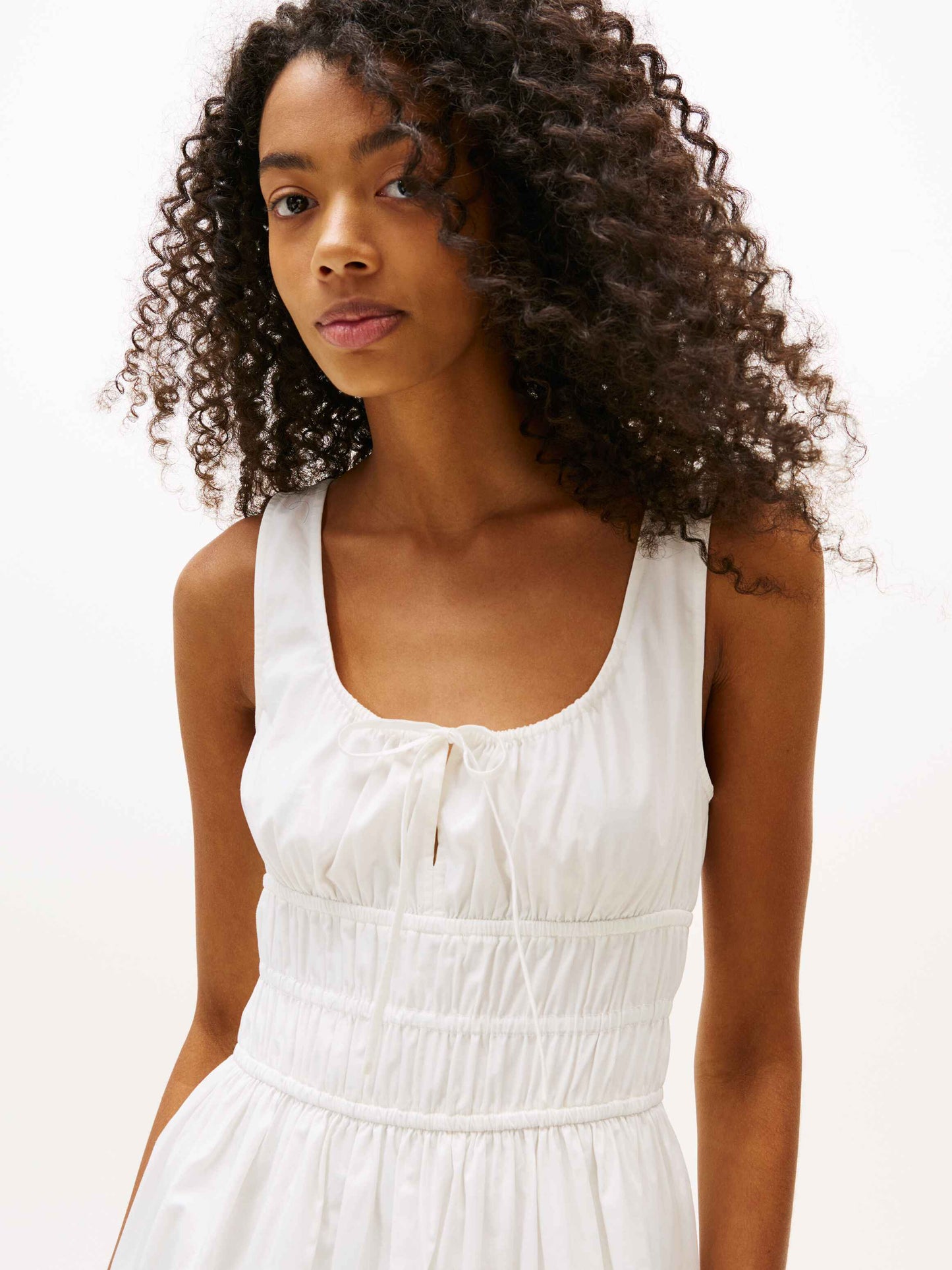 VESTIDO TIRANTES POPELÍN - TOMMY HILFIGER