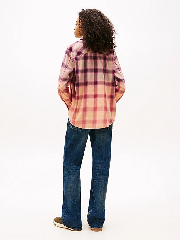 CAMISA RELAX FRANELA - TOMMY JEANS