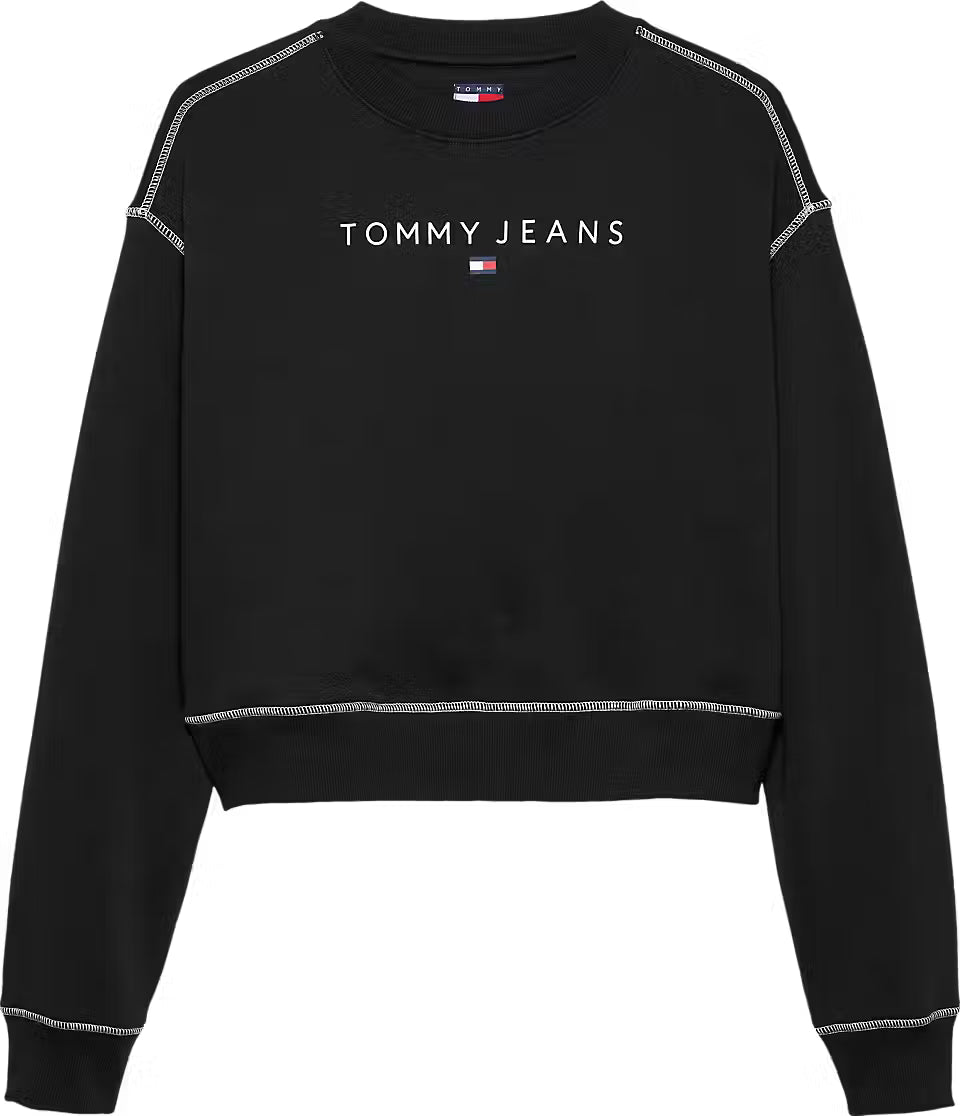 SUDADERA CORTA LOGO - TOMMY JEANS
