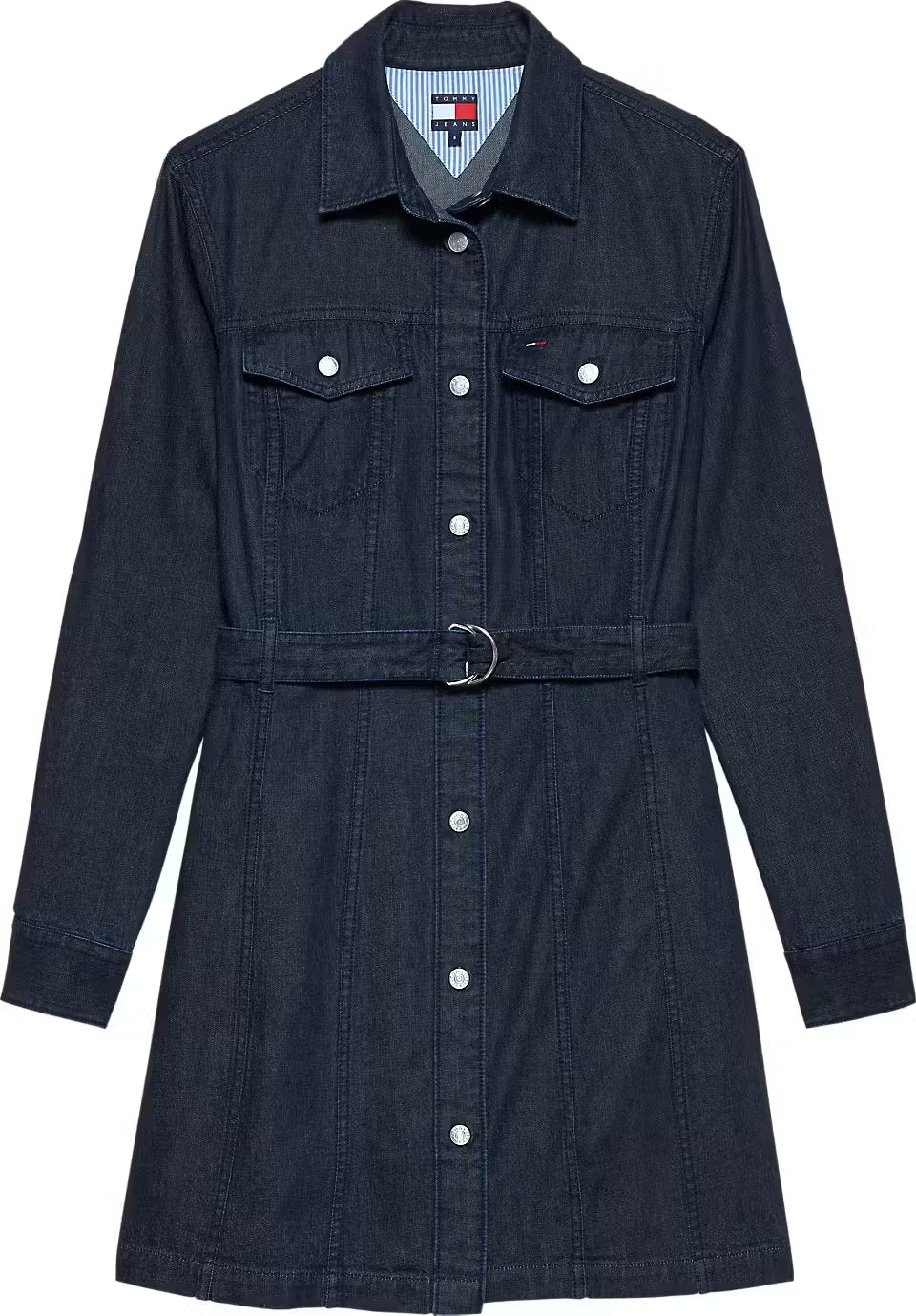 VESTIDO DENIM CINTURÓN - TOMMY JEANS