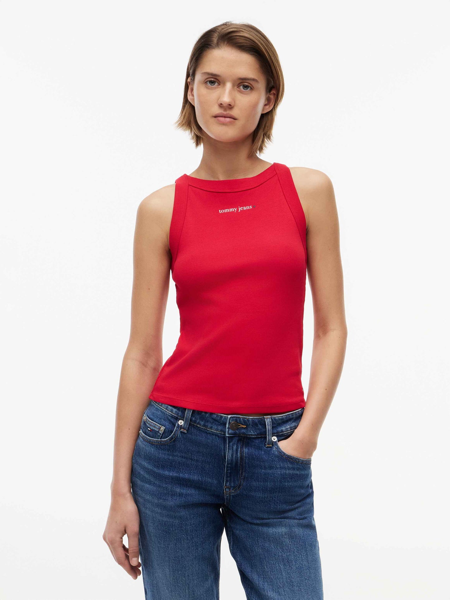 CAMISETA LOGO ENGOMADO - TOMMY JEANS