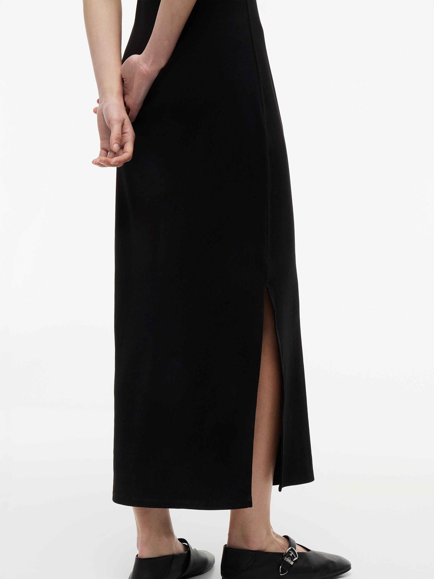 VESTIDO MAXI BADGE - TOMMY JEANS