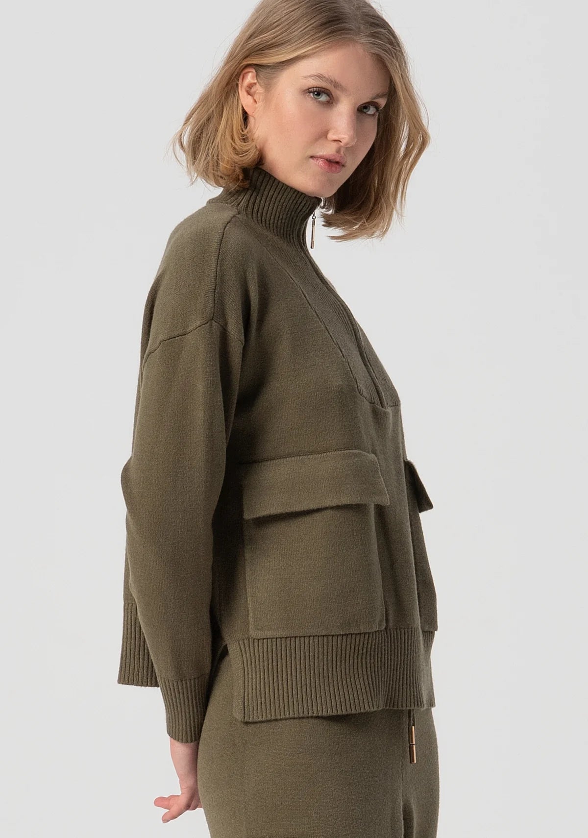 JERSEY BOLSILLOS OVERSIZE - FRACOMINA