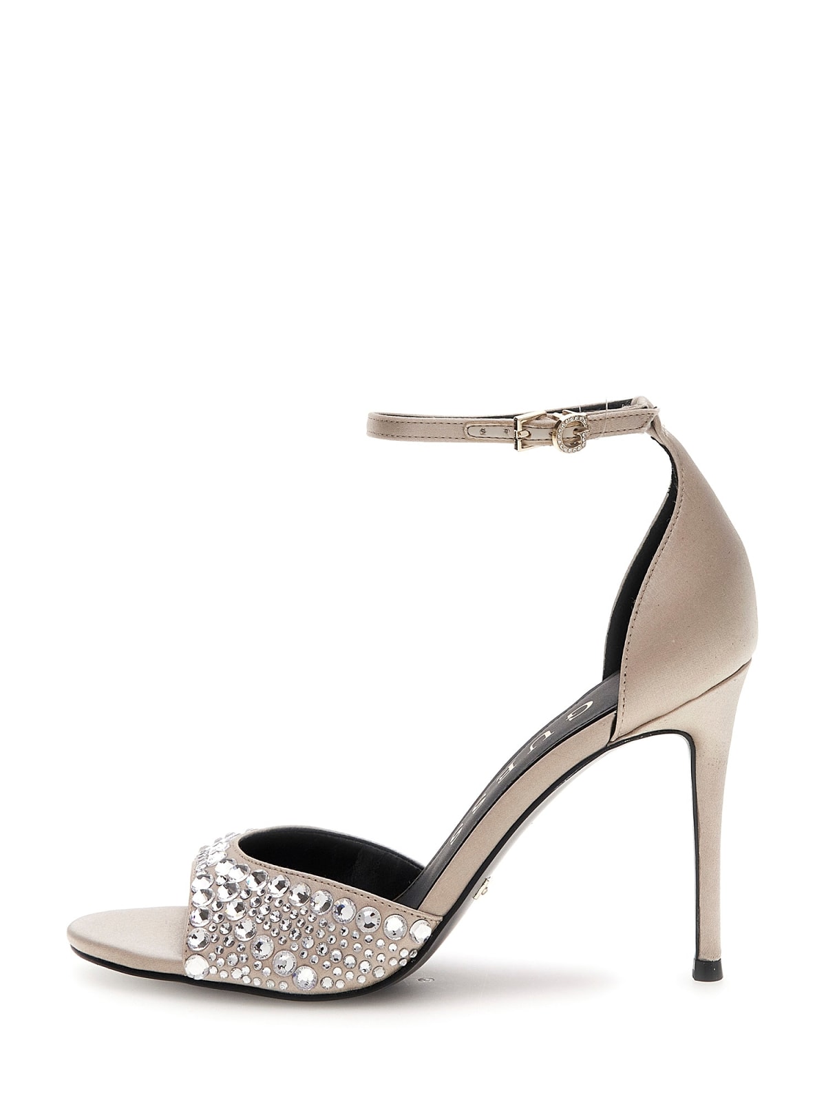 SANDALIA SATINADA PIEDRAS - GUESS