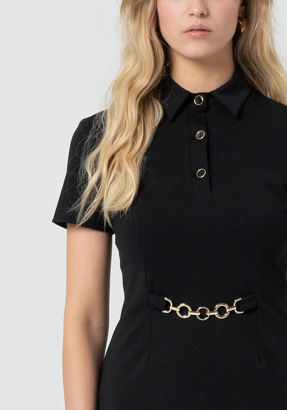 VESTIDO CAMISERO PUNTO - FRACOMINA